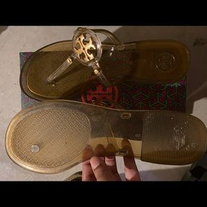 Tory Burch Sandals size 8 women worn ONCE. literally like brand new